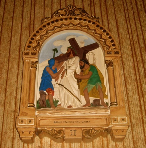 Station II - Jesus Carries His Cross